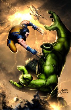 Derrick-Arethello:  Who Will Win, Wolverine Vs Hulk?