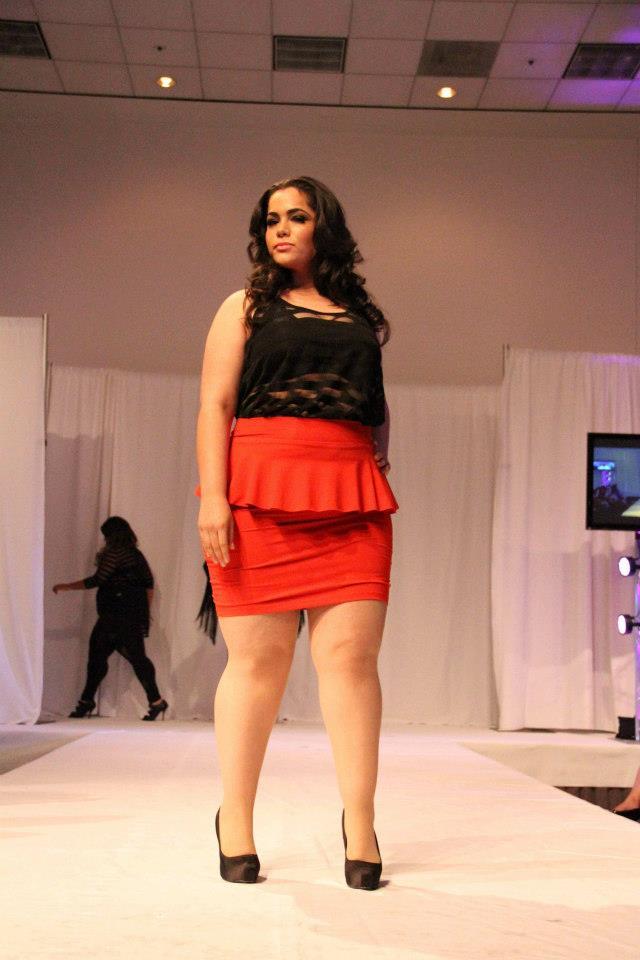 planetofthickbeautifulwomen:  Plus Sized Model Nicole Zepeda @ The Los Angeles Fashion