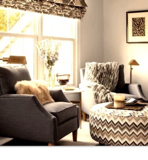 DC Metro Bedroom WallpaperBedroom - Large Transitional Master Carpeted And Wallpaper Bedroom Idea With