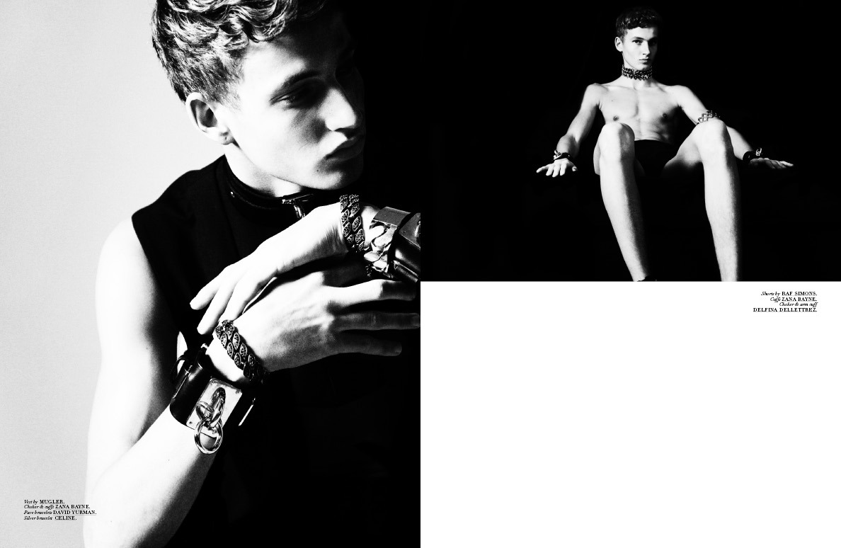 somefetishes:  BOUND FOR PLEASURE PhotographySTEFANI PAPPASFashion EditorANDREW MUKAMALMake-up EDWARD
