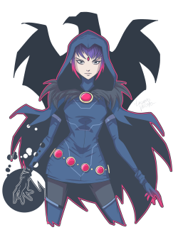 lucianovecchio:  Raven Rebirth 