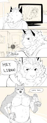 verticalzero:A comic for 5razor on fAFeaturing the husky, judgemental86 on fA