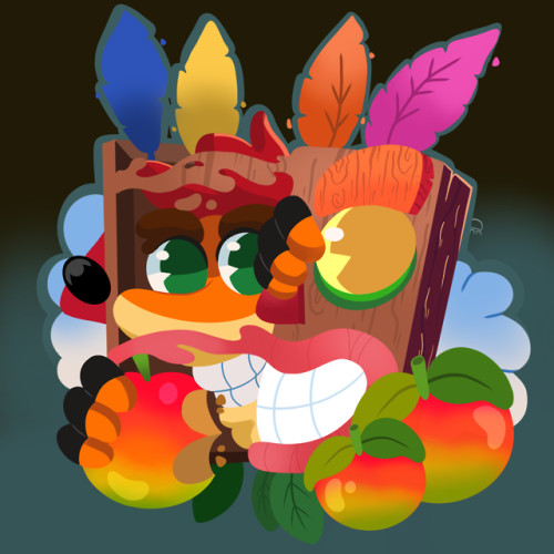 it8bit:
“  Crash Bandicoot
Art by Diana Pereira || Tumblr
”