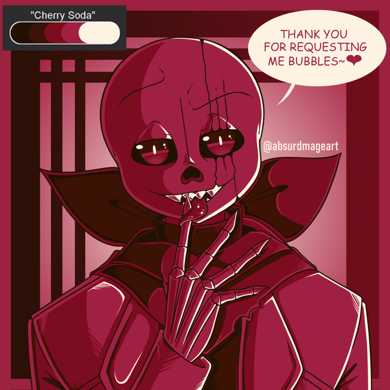 Swapfell Red Sans Fanart Tumblr