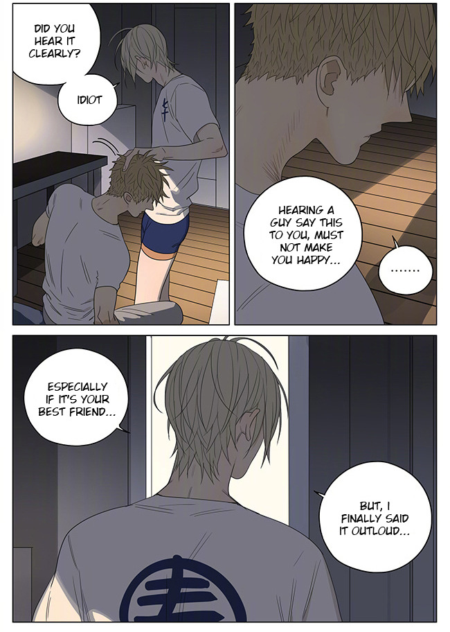 Old Xian update of [19 Days] translated by Yaoi-BLCD. Join us on the yaoi-blcd scanlation