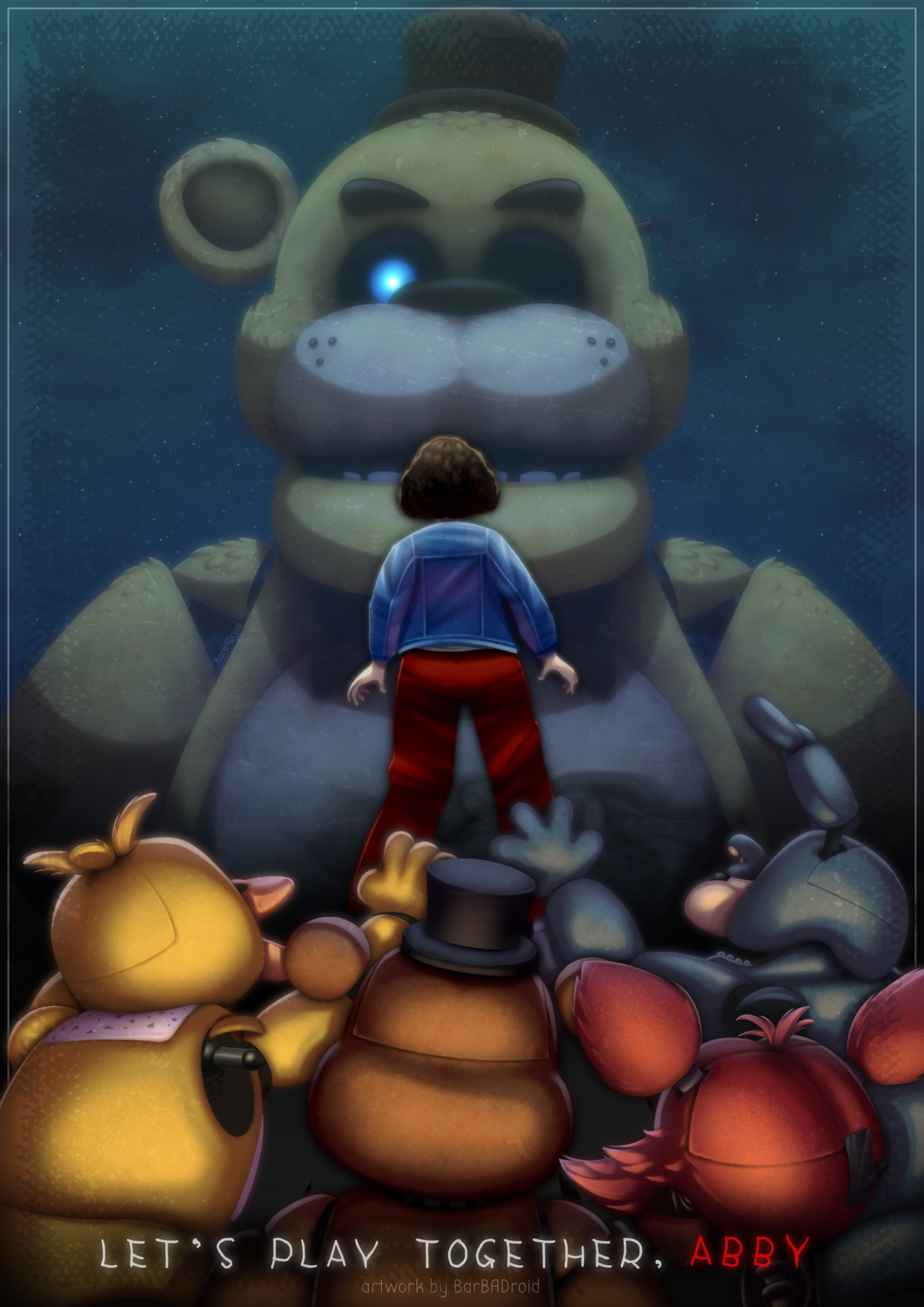 JonnyBlox on X: 'FIVE NIGHTS AT FREDDY'S' concept illustrations