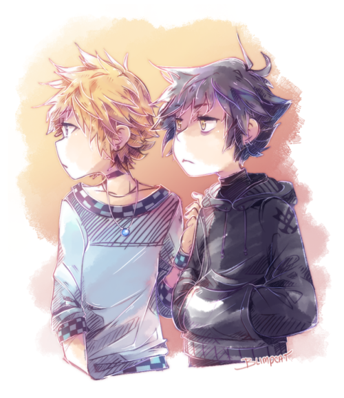 KH | Roxas &amp; VanitasThey’d probably hang out, I think. &hellip; right? &hellip; yeah. definitely