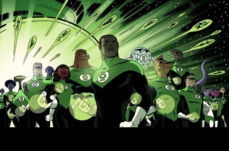 comicsforever:  The DC Universe // artwork by Darwyn Cooke (2016) I was saddened