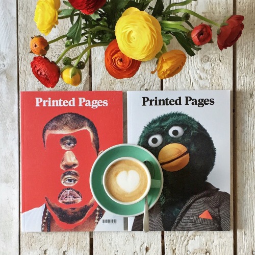 Good morning Wednesday! Hello Printed Pages – AW15 and SS16. Printed Pages is an arts and design mag