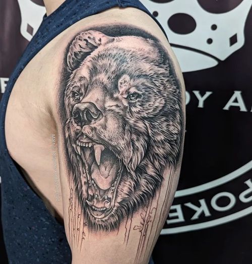 Bear Tattoos Meanings Tattoo Designs  Ideas