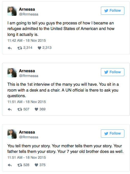 think-progress:  One Refugee Is Taking To Social Media To Explain Her Long, Arduous