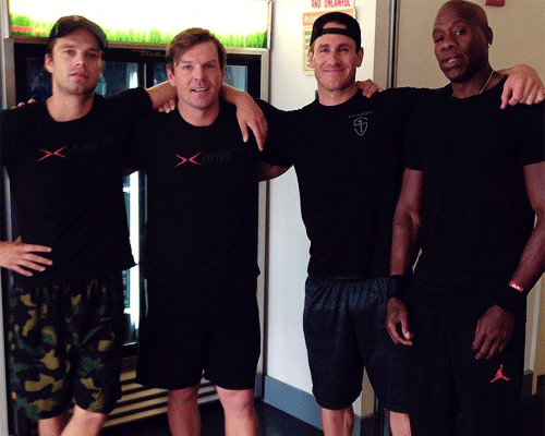 iamasebastianstan:  Sebastian Stan + Don Saladino’s instagram (x) 