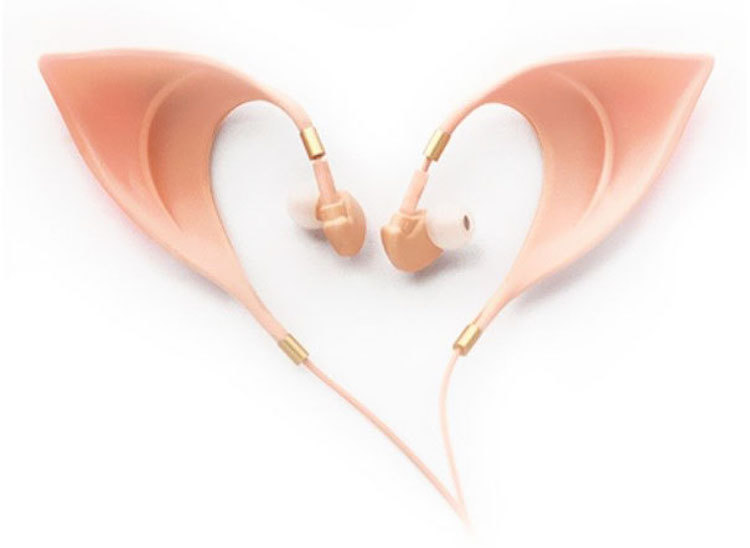 nigheagnah-ath:  imjustacomet:  cernunnos-helheim:  mymodernmet:  Elf Earbuds Transform