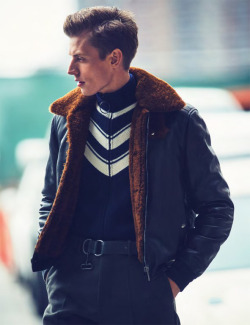 justdropithere:Janis Ancens by Dean Isidro - GQ Style Russia, FW17