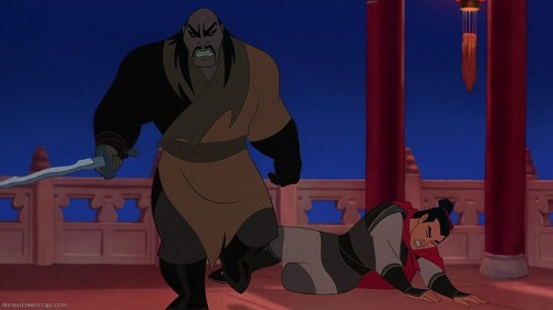 Okay So You Know When Mulan Does The Fan Thing And Takes His Sword? It Reminded Me Of Kim Possible. And