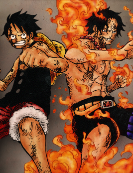 portqasdace-archive: You’ve gotten stronger, Luffy!I’ll be better than you someday, Ace!!