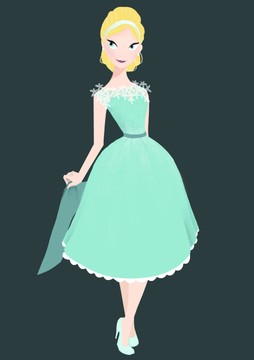 This is my design for a Cinderella dress. If you like my design please take a few seconds to reblog 