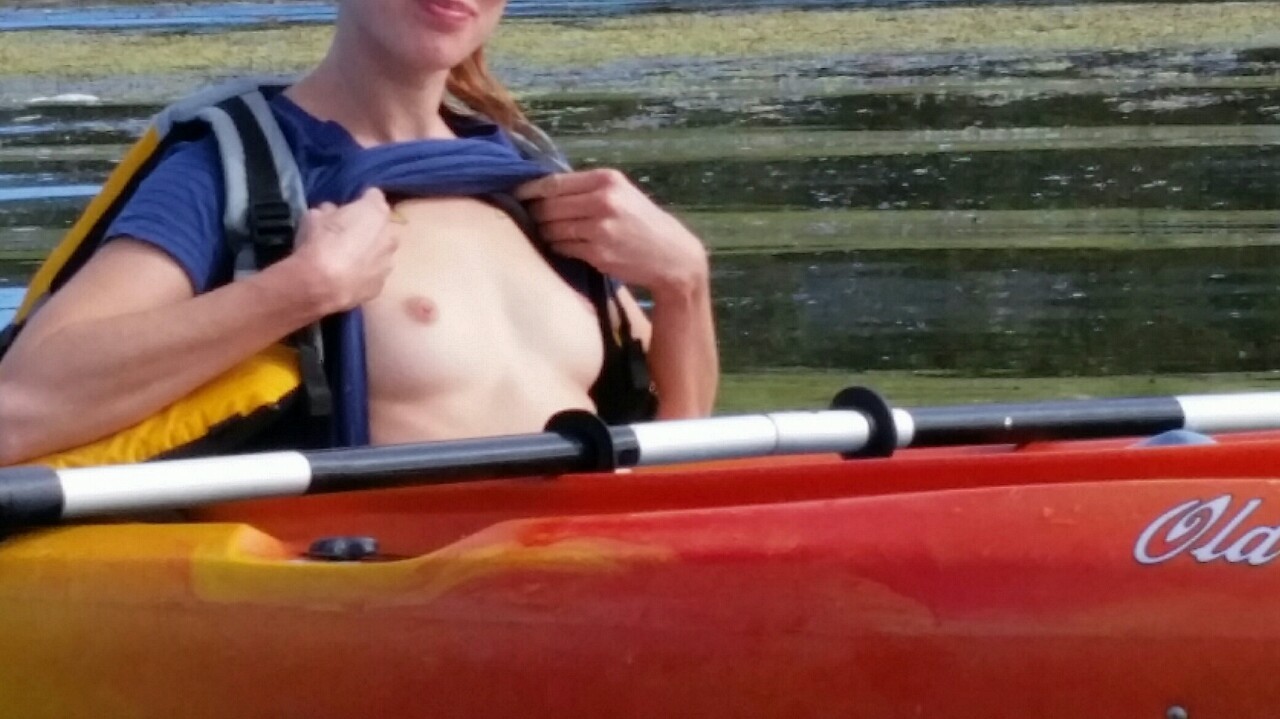 wifeshow66:  Went to the lake this week end an had a blast! Here’s a few shots