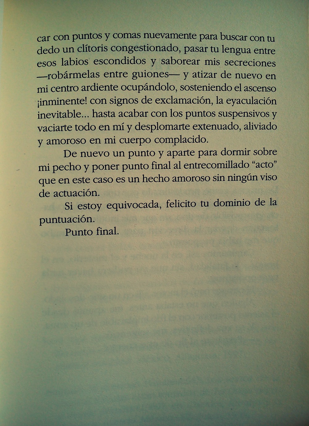 denisesoyletras:  Dos puntos, Mónica Lavín