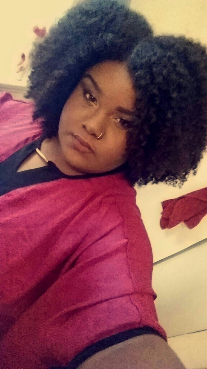 plussizedhiiipy:  Black… Beautiful… &amp; Blessed. Happy Blackout Day! ❤💋