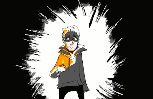 Here's The Finished Set Of Spooky Lad Gifs!!
