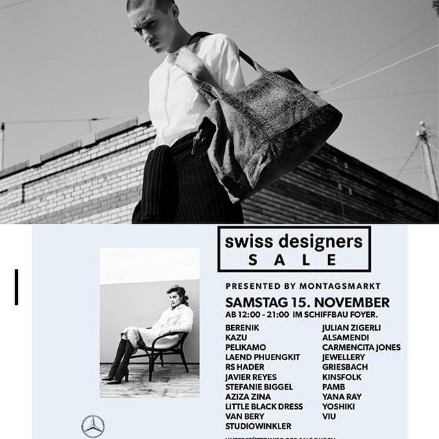 join us at the swiss designer SALE at the schiffbau foyer in zurich tomorrow saturday 15th nov from 12 til 9pm … finest shopping ….we look forward to see u! @mbfashiondays @annabelle_mag #mercedesbenzfashiondays #mercedesbenz #annabellemagazin...