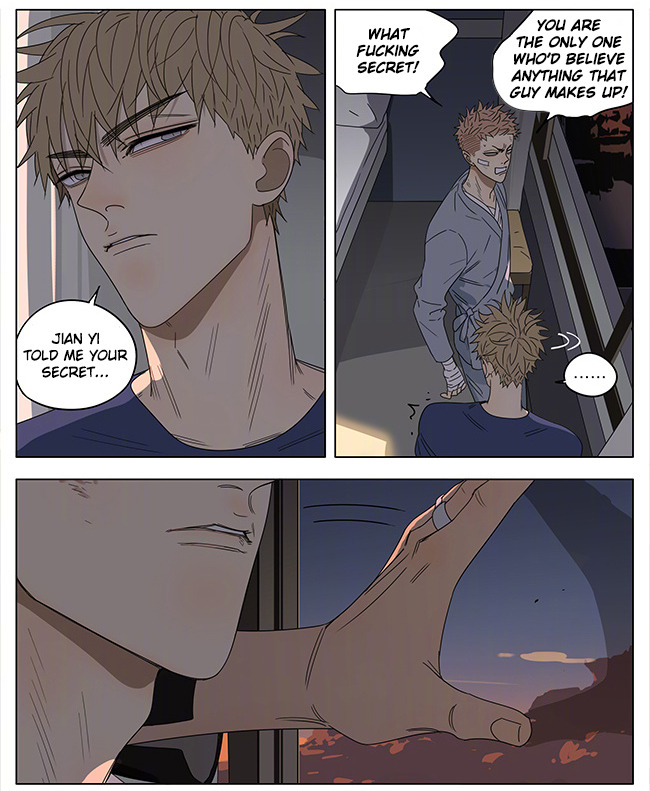 Old Xian update of [19 Days] translated by Yaoi-BLCD. Join us on the yaoi-blcd scanlation