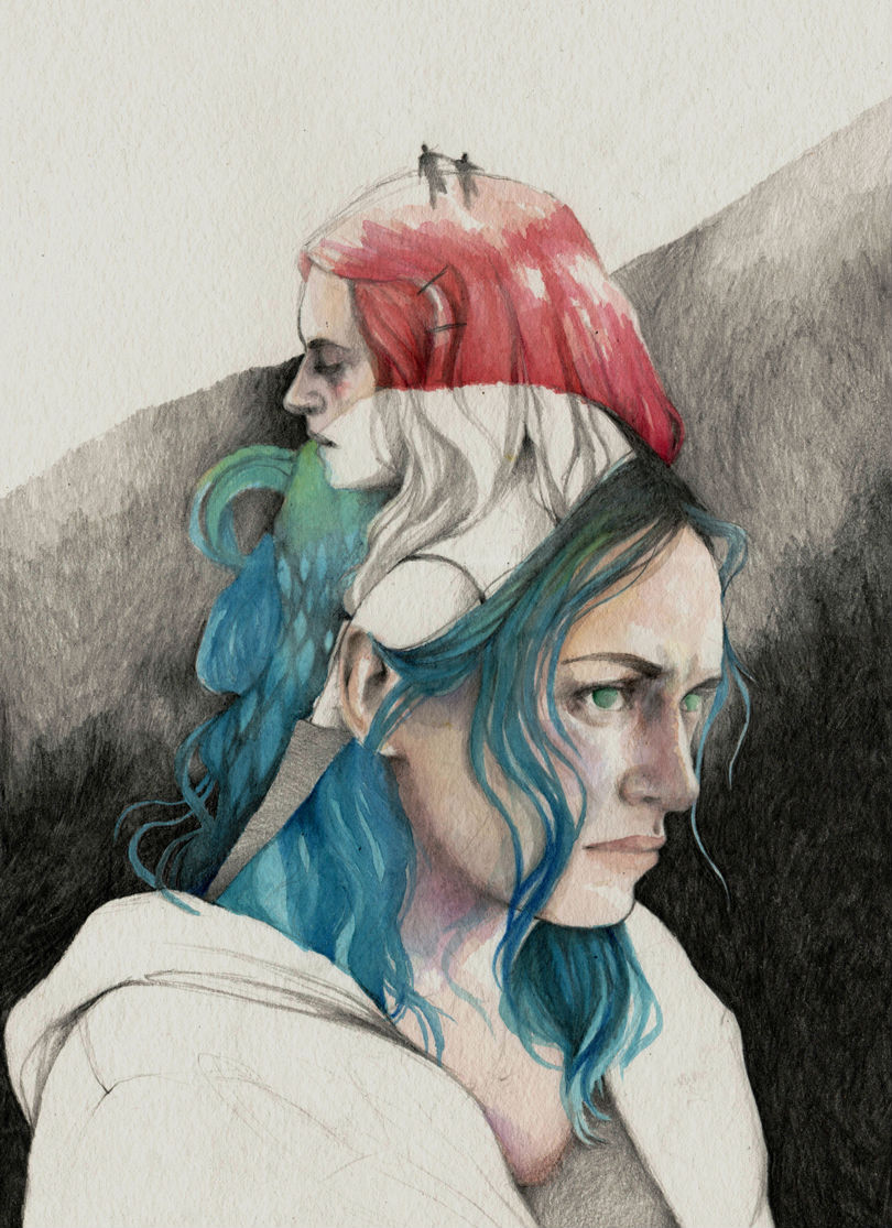 supersonicart: Elia Mervi, Illustrations. I’m loving these ghostly illustrations