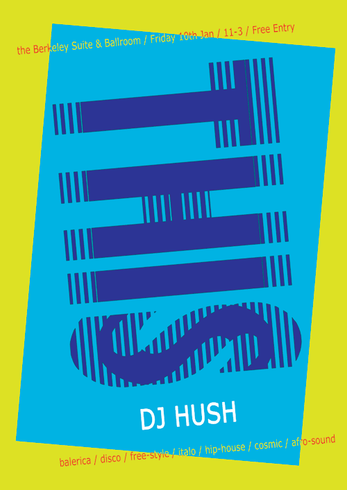 poster design for me DJing - by me, for me.   YOWZ   just the vinyl