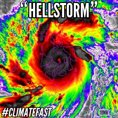 On Monday, Naderev Saño called Haiyan a “hellstorm.” We want to help the Philippines thr