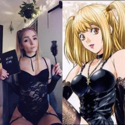 love-cosplaygirls:  [self] Misa cosplay from Death Note! Insta: okpeachtot