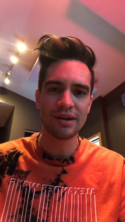 Brendon Urie on Instagram Live, June 11, 2018 Part 3