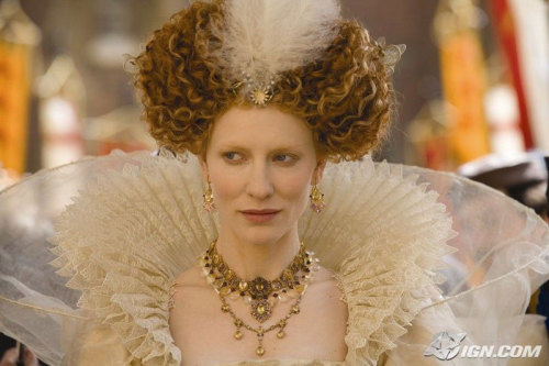 Cate Blanchett in Elizabeth:The Golden Age,costumes designed by Alexandra Byrne,2007