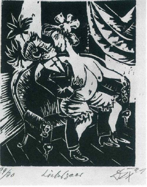 Lovers, 1920, Otto Dixwww.wikiart.org/en/otto-dix/lovers