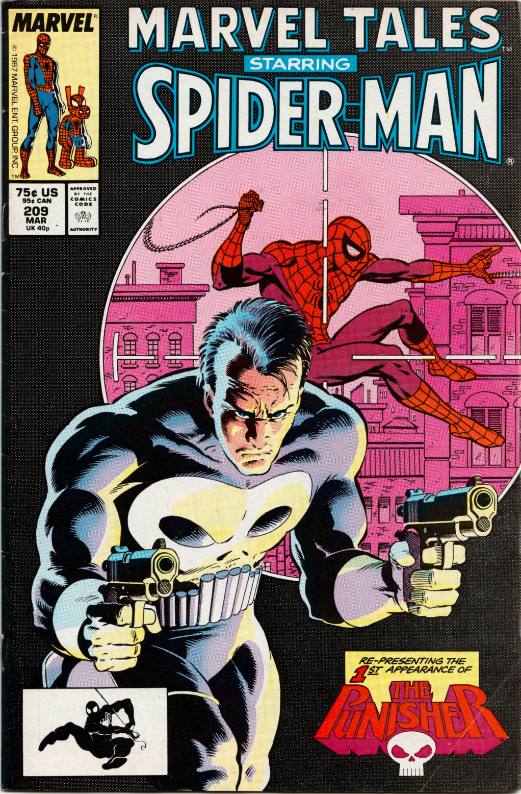 Marvel Tales starring Spider-Man. (Marvel Comics, 1988). Cover art by Mike Zeck.