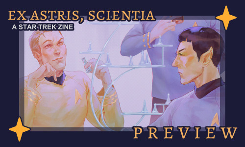 My art preview for @startrekzine , a Start Trek fanzine! Preorders are now live!