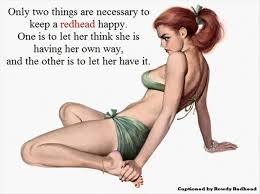 jollyrogers777:  rom72701:  Theme of the day. Redhead day..  Buhahhahah 