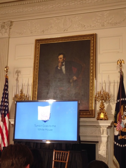 todaysdocument:  Waiting for the whitehouse Tumblr Q&amp;A!  &ldquo;No questions, please.&am