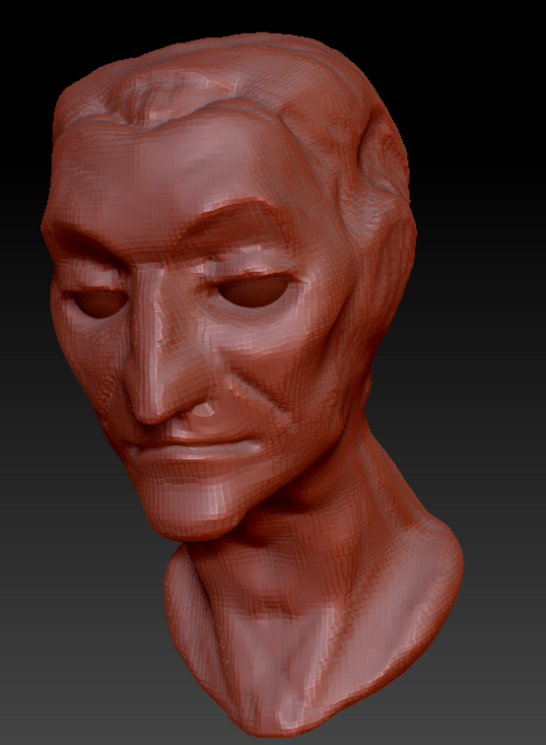 [YELLS INTO THE SUN[ THIS WAS ONLY SUPPOSED TO BE A REFERENCE SCULPT FOR HER HAIR