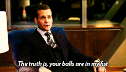 Hoechlin-Macht:  Harvey Specter + Ego 