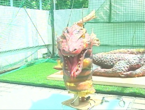 Titanosaurus Head from Terror of Mechagodzilla (1975)