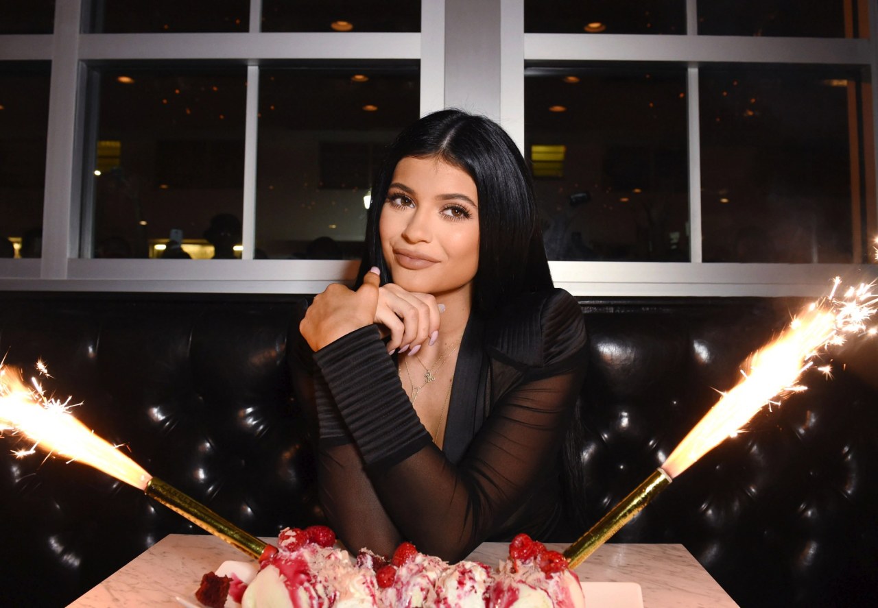 celebs-dailyus:   06/19/15 - Kylie Jenner Celebrates Sugar Factory Miami Grand Opening