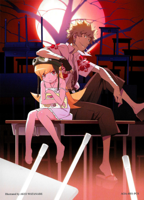 Monogatari Series - BakemonogatariShinobu Oshino - Meme Oshino