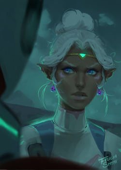 The-Exsalted-One:  //Cries Into Hands// I Just Wanted To Paint Alien Space Princess