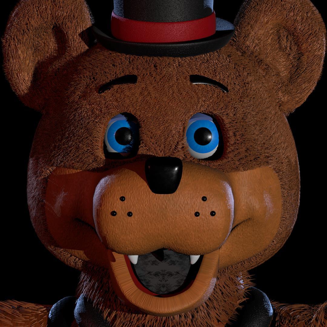 realistic freddy fazbear plush