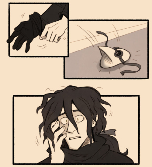 More RP panels featuring my favorite broken plague doctor vampire, Dr. Bec~ 8&gt; Suffice it to say,