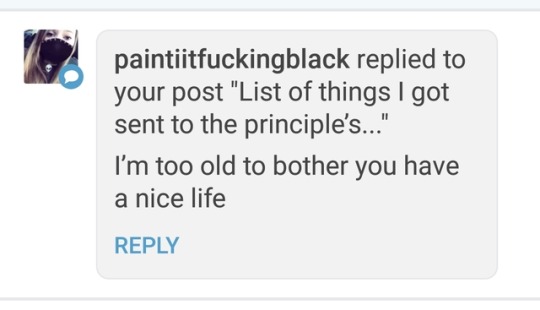 trashfirefallon:  trashfirefallon: trashfirefallon:  trashfirefallon:   They called me edgy and so I pointed out their url and they blocked me with this message. Hilarious. Mainly because I’m older than them, and they commented on my post and engaged
