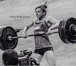 crossfitters:  Julie Foucher in Summer Crush 2013. 