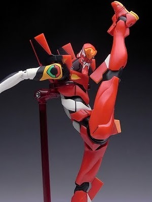 japancool:  ROBOT DAMASHII (SIDE EVA) EVANGELION UNIT 02 As customers request, re-sell now! from EVA JAPAN  hahaha LOOK AT ALL THOSE KAWAII POSES
