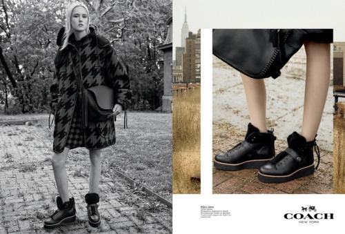 Steven Meisel for&hellip; Coach. Prada and Italian Vogue stalwart Meisel was tapped, along with 